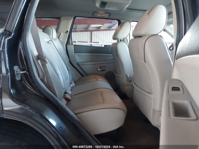 2008 Jeep Grand Cherokee Overland VIN: 1J8HR68278C203245 Lot: 40672258