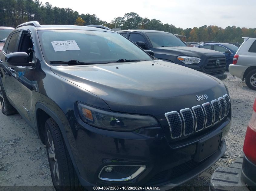 2019 Jeep Cherokee Limited 4X4 VIN: 1C4PJMDX2KD235618 Lot: 40672263