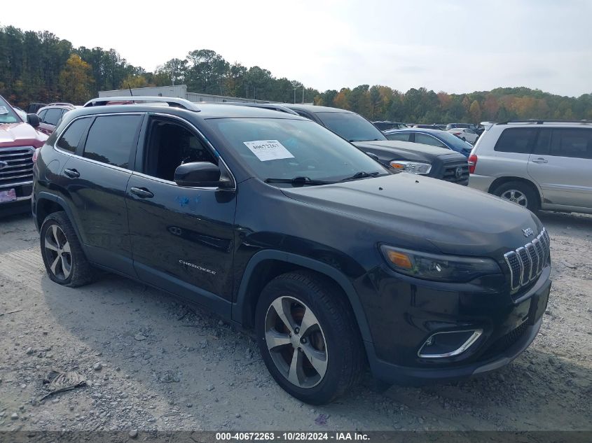 2019 Jeep Cherokee Limited 4X4 VIN: 1C4PJMDX2KD235618 Lot: 40672263