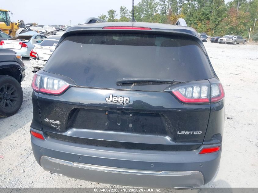 2019 Jeep Cherokee Limited 4X4 VIN: 1C4PJMDX2KD235618 Lot: 40672263