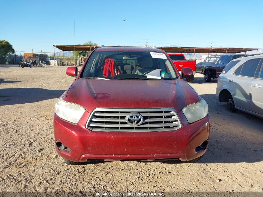 2008 Toyota Highlander VIN: JTEES41A782036956 Lot: 40672311