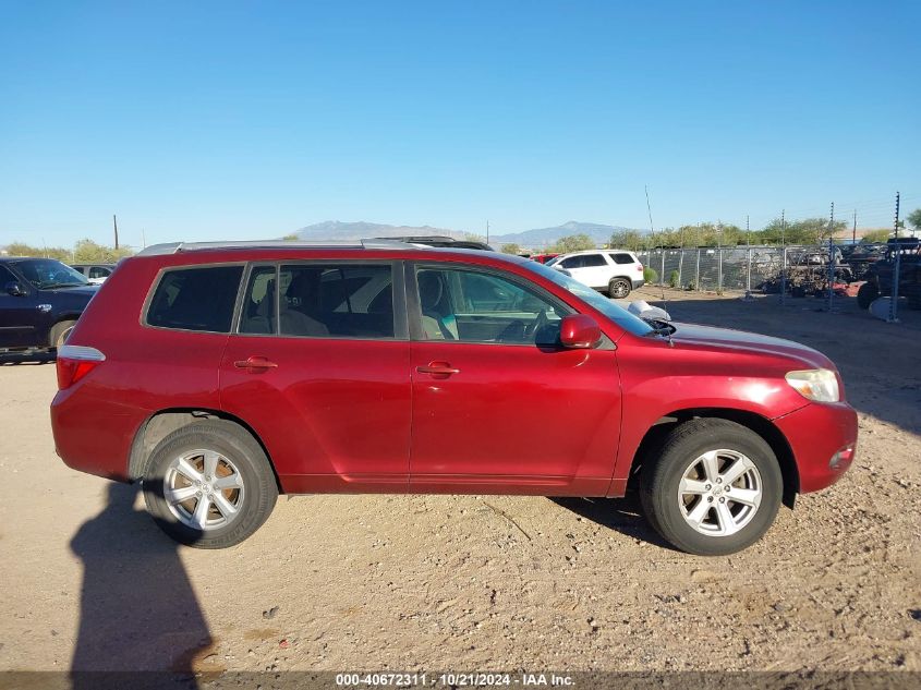 2008 Toyota Highlander VIN: JTEES41A782036956 Lot: 40672311