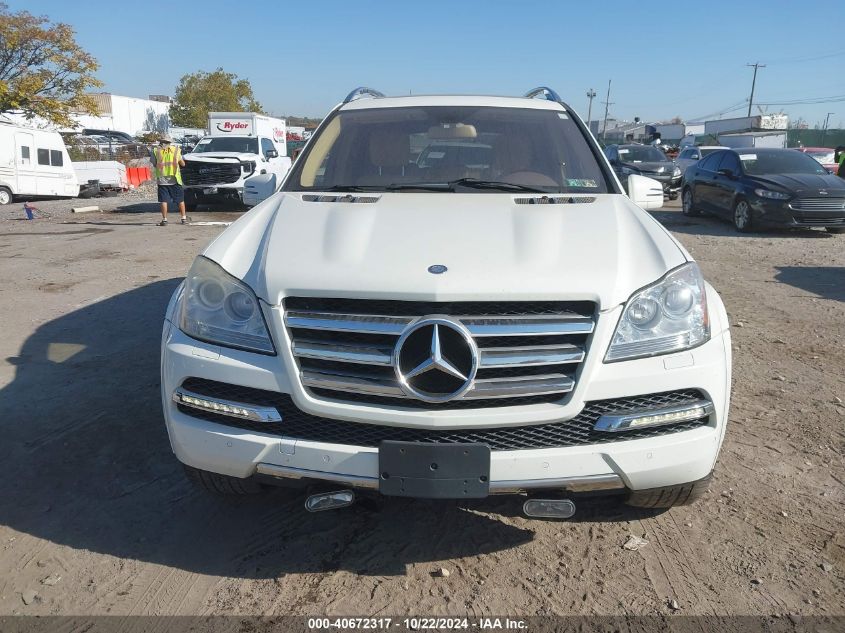 2012 Mercedes-Benz Gl 550 4Matic VIN: 4JGBF8GE8CA776569 Lot: 40672317