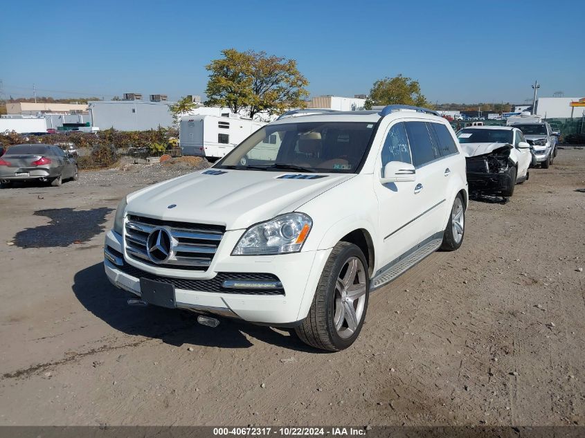 2012 Mercedes-Benz Gl 550 4Matic VIN: 4JGBF8GE8CA776569 Lot: 40672317