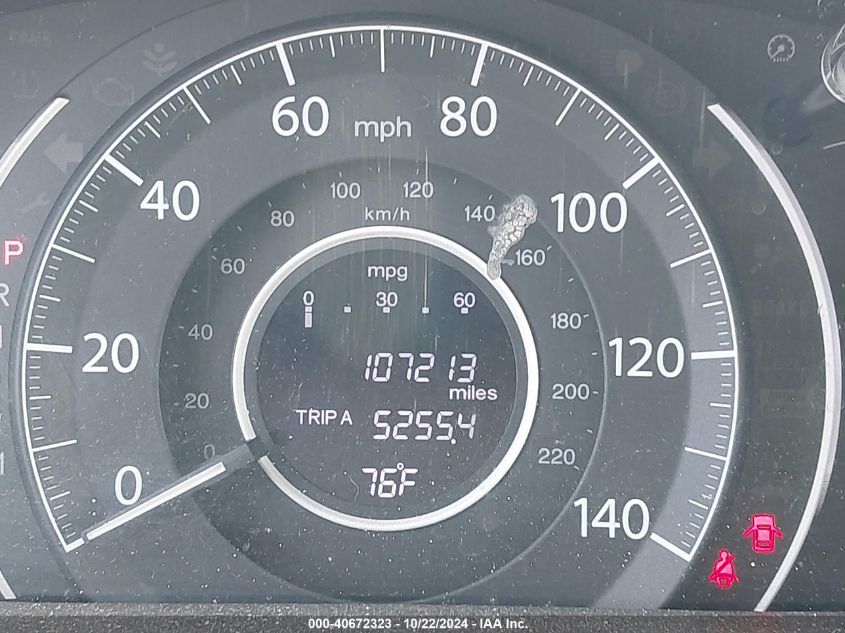 2013 Honda Cr-V Lx VIN: 2HKRM4H33DH668157 Lot: 40672323