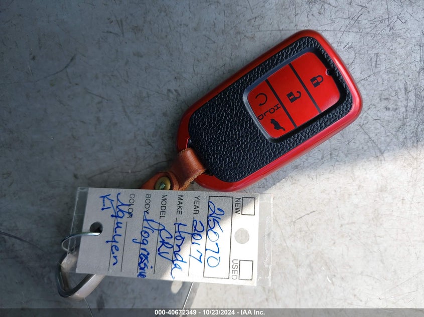 2017 HONDA CR-V EX - 7FARW1H54HE010396