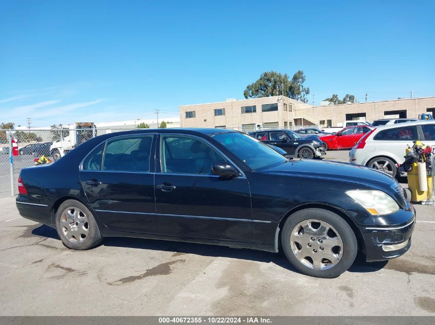 2004 Lexus Ls 430 VIN: JTHBN36F540128570 Lot: 40672355