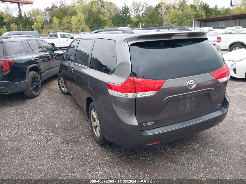 2013 Toyota Sienna Le V6 8 Passenger VIN: 5TDKK3DC4DS320269 Lot: 40672369