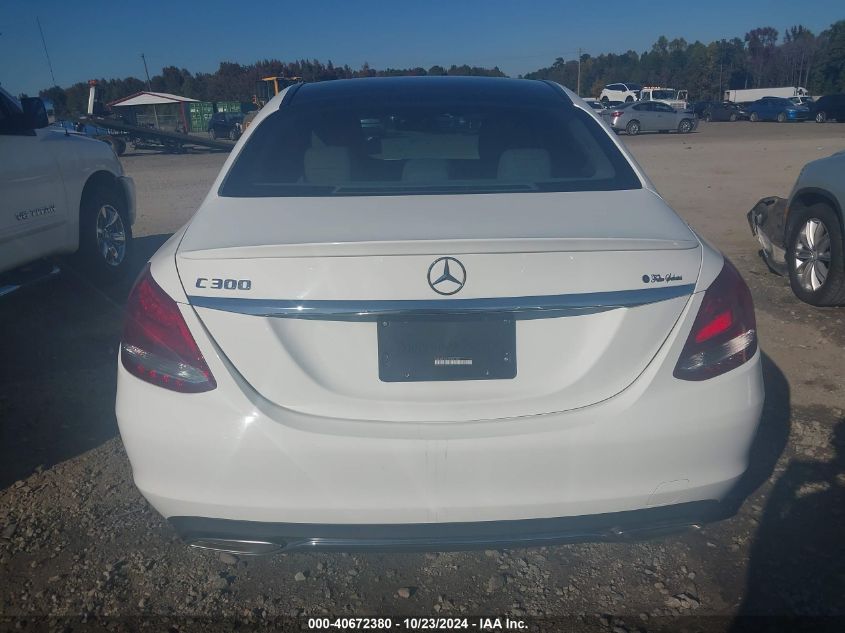 2017 Mercedes-Benz C 300 Luxury/Sport VIN: WDDWF4JB1HR257469 Lot: 40672380