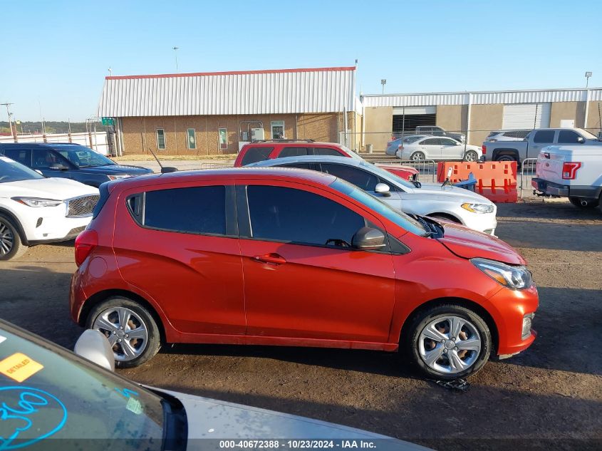 2021 Chevrolet Spark Fwd Ls Automatic VIN: KL8CB6SAXMC737753 Lot: 40672388