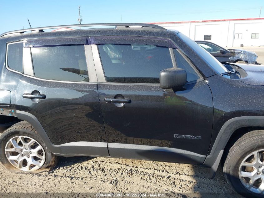 2018 Jeep Renegade Sport 4X4 VIN: ZACCJBAB6JPJ13272 Lot: 40672393