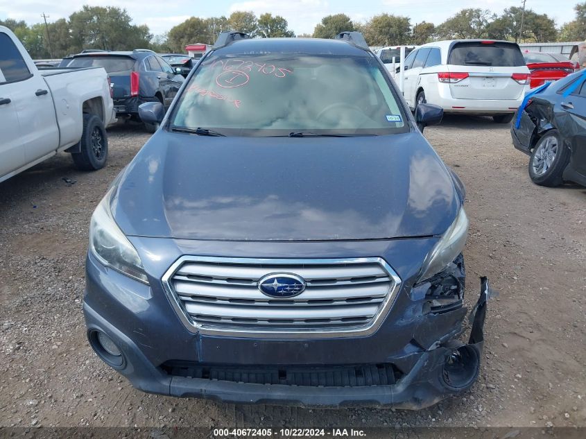 2017 Subaru Outback 2.5I Premium VIN: 4S4BSACC1H3419110 Lot: 40672405