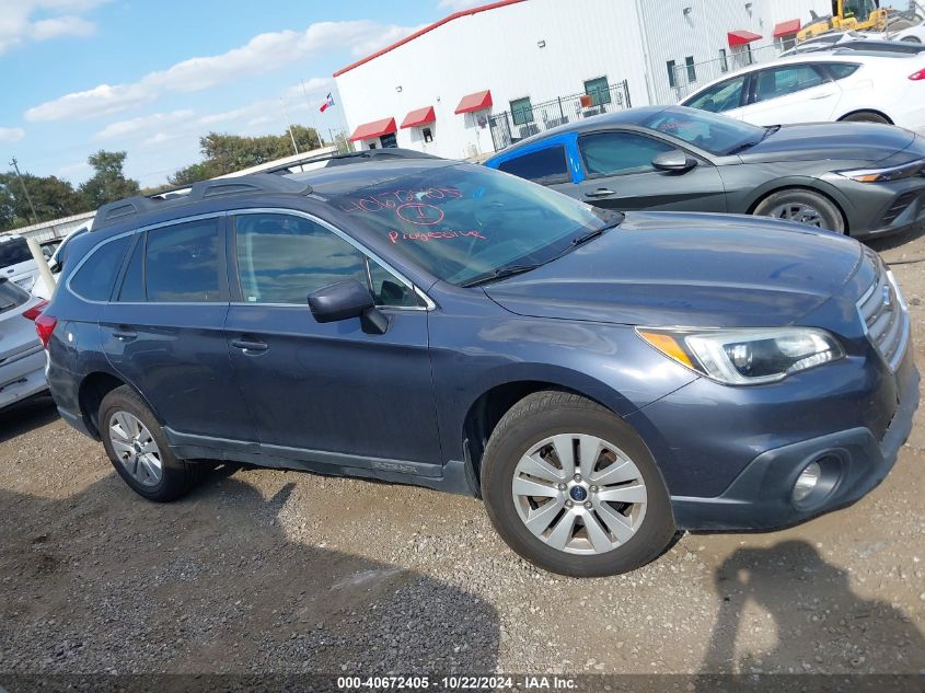 2017 Subaru Outback 2.5I Premium VIN: 4S4BSACC1H3419110 Lot: 40672405