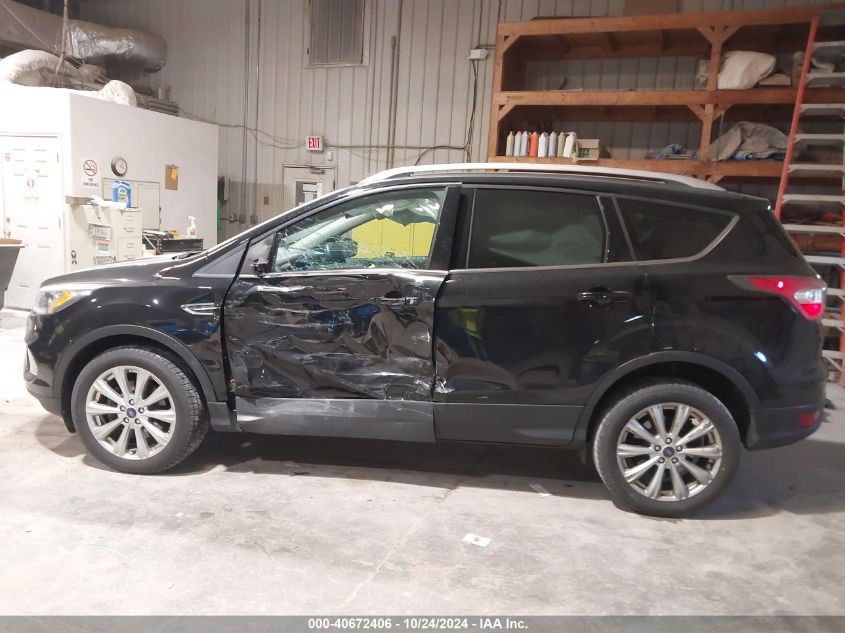 2017 Ford Escape Titanium VIN: 1FMCU9JDXHUB14353 Lot: 40672406