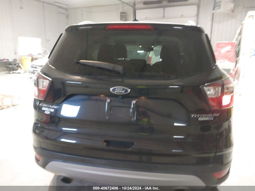 2017 Ford Escape Titanium VIN: 1FMCU9JDXHUB14353 Lot: 40672406