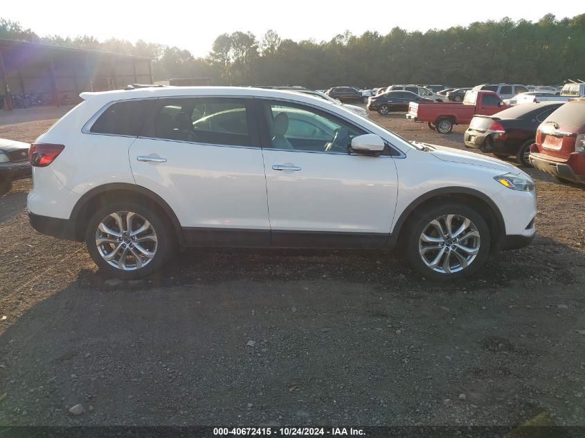 2013 Mazda Cx-9 Grand Touring VIN: JM3TB3DA6D0402680 Lot: 40672415