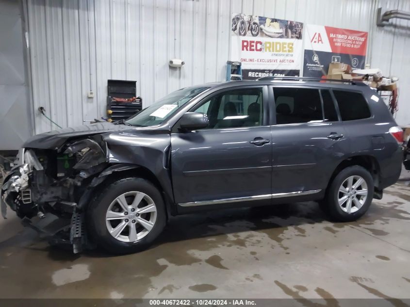 2011 Toyota Highlander Se V6 VIN: 5TDBK3EH1BS042583 Lot: 40672422