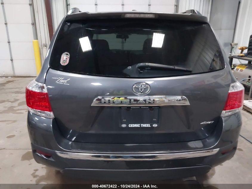 2011 Toyota Highlander Se V6 VIN: 5TDBK3EH1BS042583 Lot: 40672422