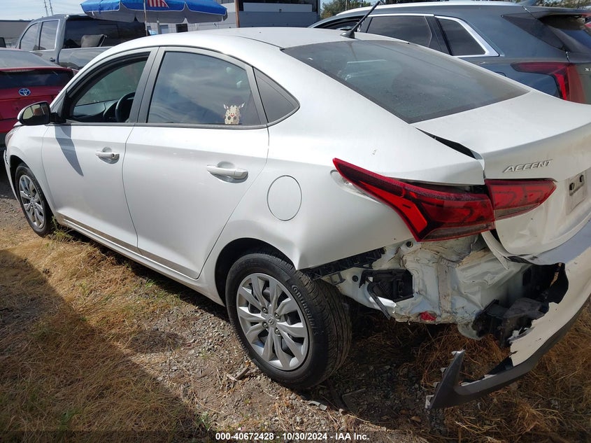 2021 HYUNDAI ACCENT(VIN: 3KPC24A67ME141114