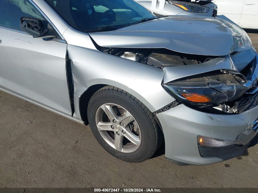 2020 Chevrolet Malibu Fwd Ls VIN: 1G1ZB5ST7LF048627 Lot: 40672447