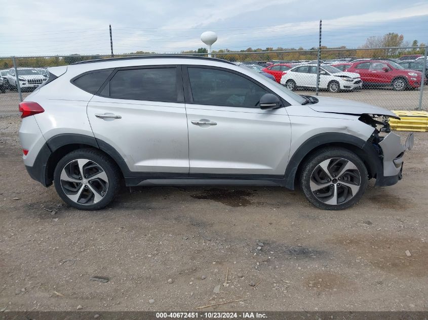 2016 Hyundai Tucson Limited VIN: KM8J33A27GU209618 Lot: 40672451