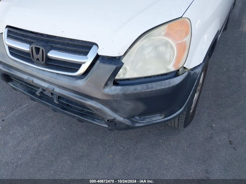 2003 Honda Cr-V Ex VIN: JHLRD78813C009410 Lot: 40672470