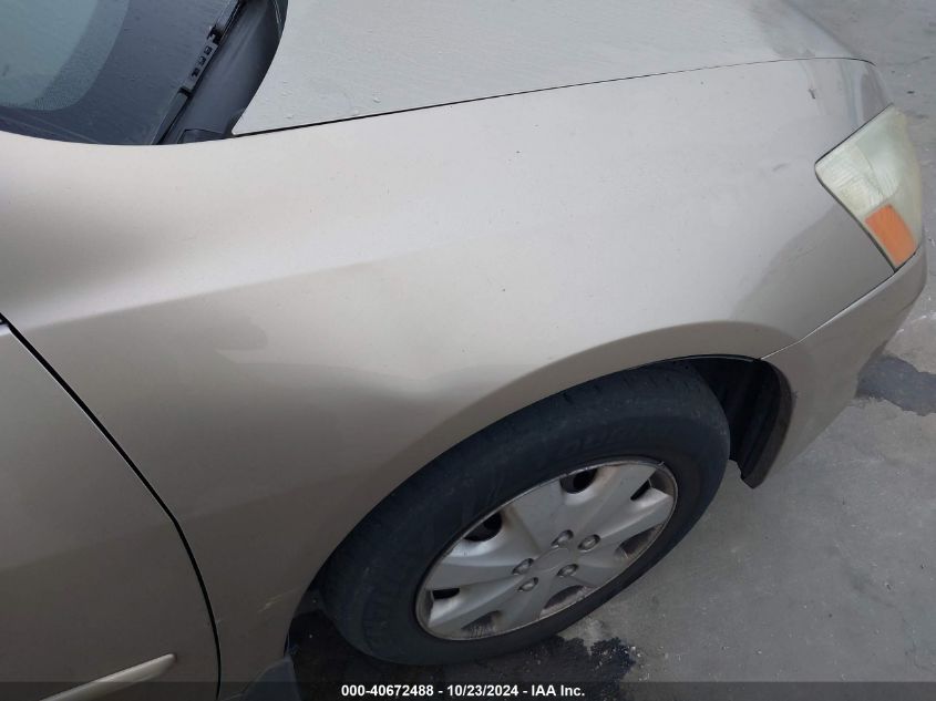 2006 Honda Accord 2.4 Lx VIN: 3HGCM56436G709844 Lot: 40672488