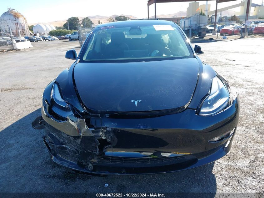 2021 Tesla Model 3 Standard Range Plus Rear-Wheel Drive VIN: 5YJ3E1EA7MF929485 Lot: 40672522