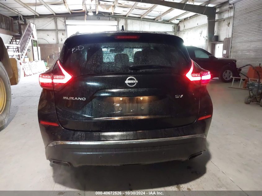 2023 Nissan Murano Sv Fwd VIN: 5N1AZ2BJ5PC132512 Lot: 40672526