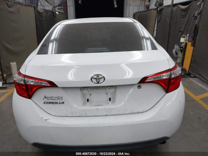 2015 Toyota Corolla L VIN: 5YFBURHEXFP268165 Lot: 40672530