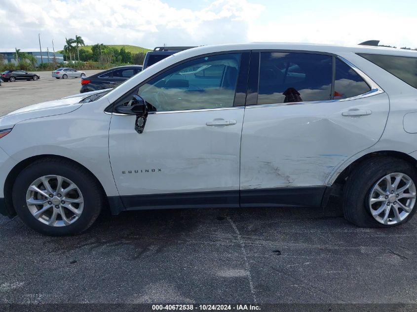 2020 Chevrolet Equinox Fwd Lt 1.5L Turbo VIN: 2GNAXKEV8L6242392 Lot: 40672538