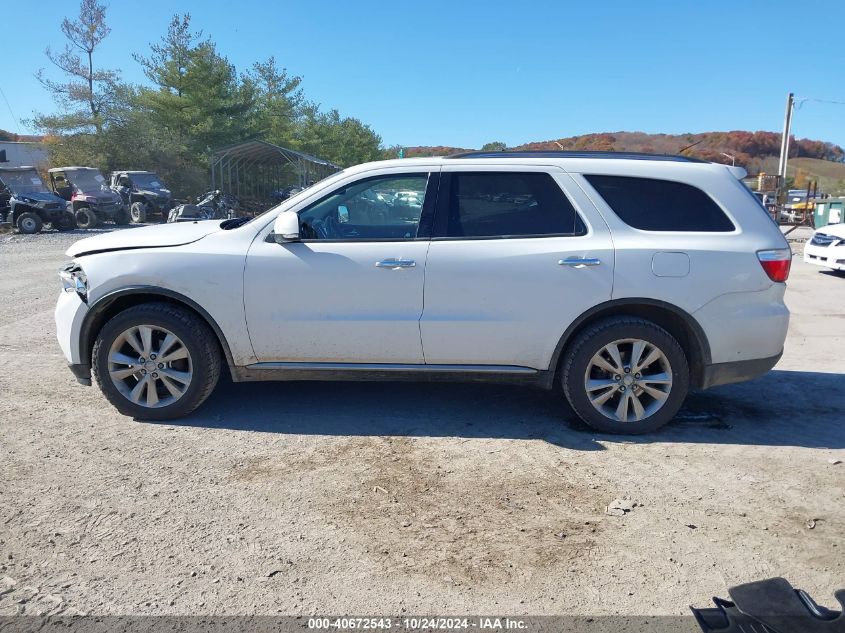 2013 Dodge Durango Crew VIN: 1C4SDJDT9DC540703 Lot: 40672543