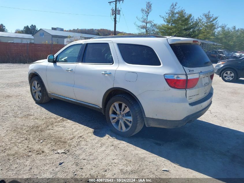 2013 Dodge Durango Crew VIN: 1C4SDJDT9DC540703 Lot: 40672543