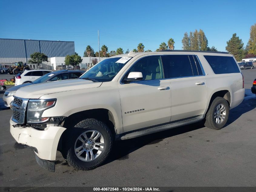 2015 Chevrolet Suburban K1500 Lt VIN: 1GNSKJKCXFR730011 Lot: 40672548