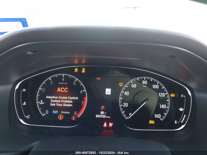 2018 HONDA ACCORD VIN: 1HGCV1F34JA263594