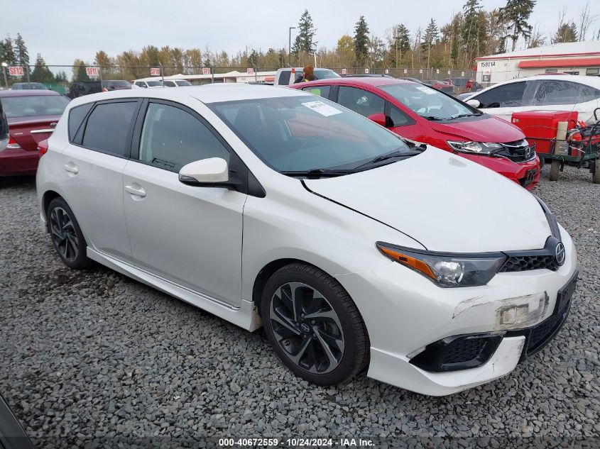 2016 Scion Im VIN: JTNKARJE3GJ512615 Lot: 40672559