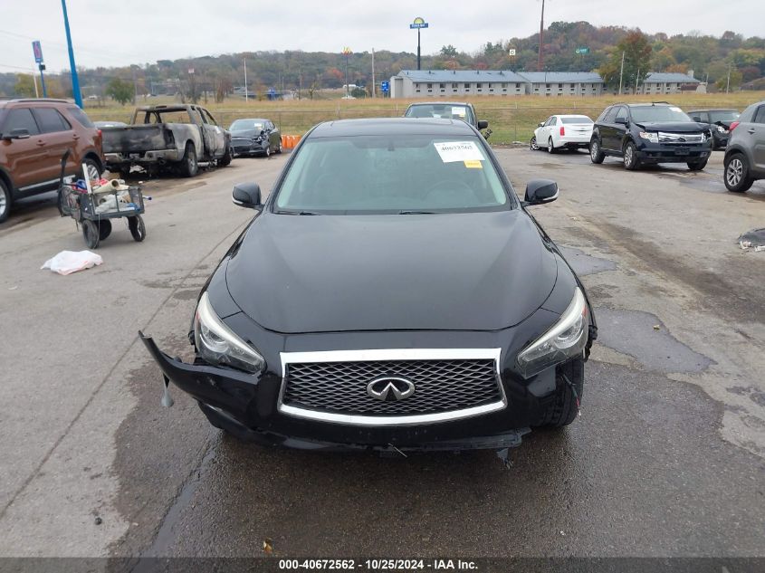 2015 Infiniti Q50 Premium VIN: JN1BV7AR3FM402082 Lot: 40672562