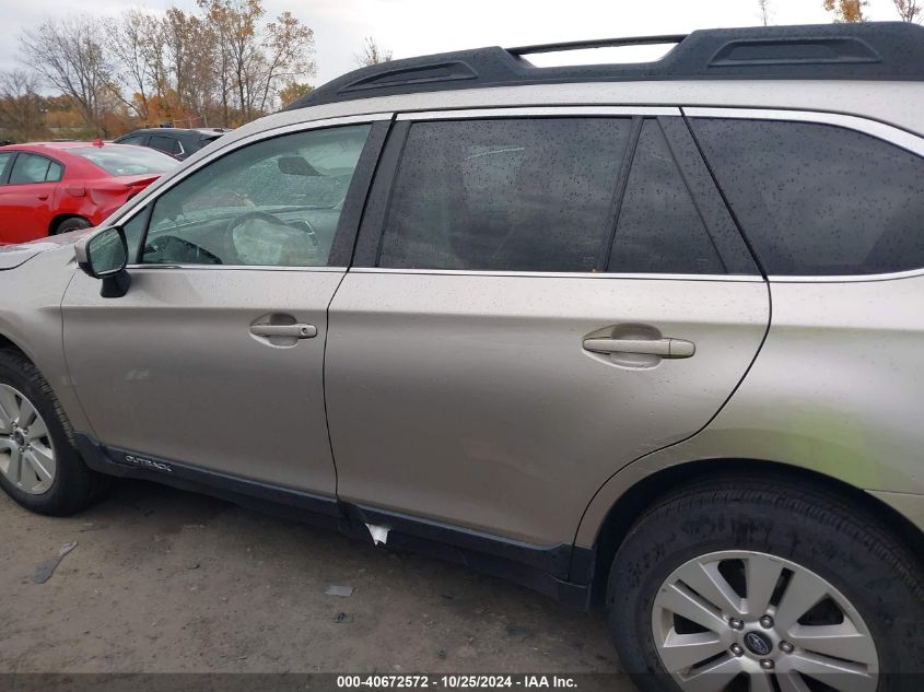 2019 Subaru Outback 2.5I Premium VIN: 4S4BSAFC4K3284711 Lot: 40672572