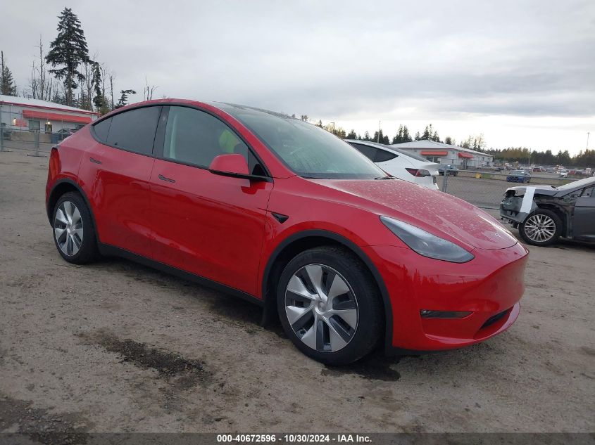 2023 TESLA MODEL Y AWD/LONG RANGE DUAL MOTOR ALL-WHEEL DRIVE - 7SAYGDEE2PF866212