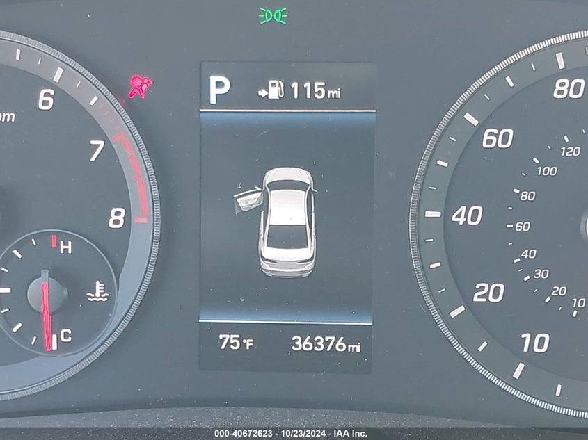 VIN 5NPE34AF2KH814177 2019 HYUNDAI SONATA SPORT