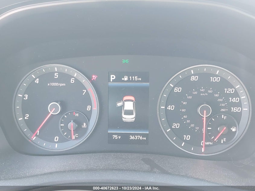 VIN 5NPE34AF2KH814177 2019 HYUNDAI SONATA SPORT