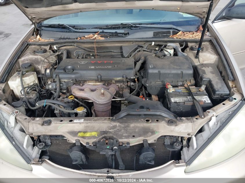 2005 Toyota Camry Le VIN: 4T1BE32K65U040265 Lot: 40672625