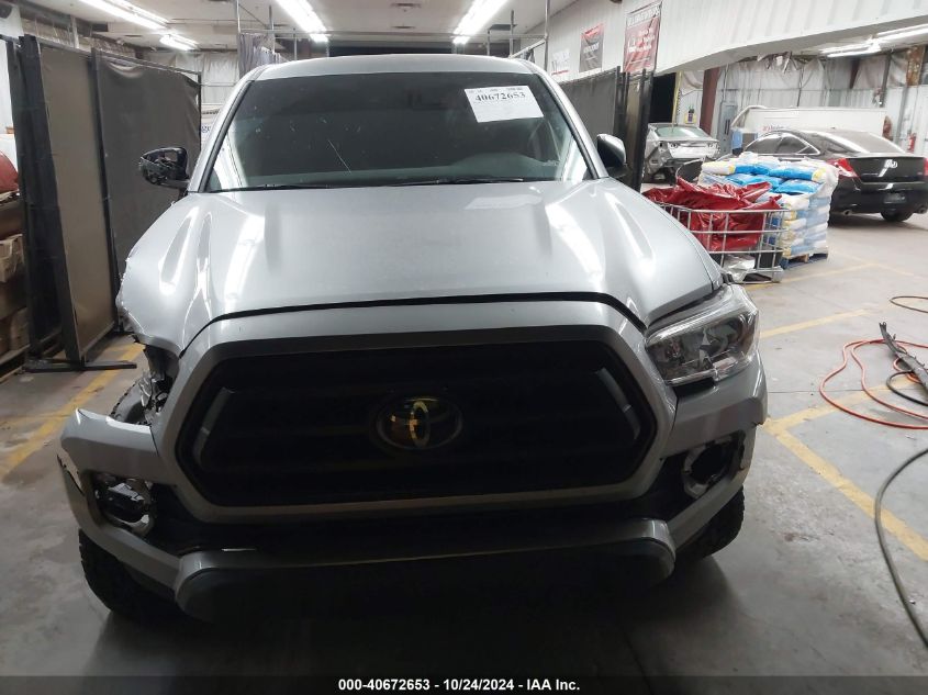 2022 Toyota Tacoma Sr V6 VIN: 3TMCZ5ANXNM503100 Lot: 40672653