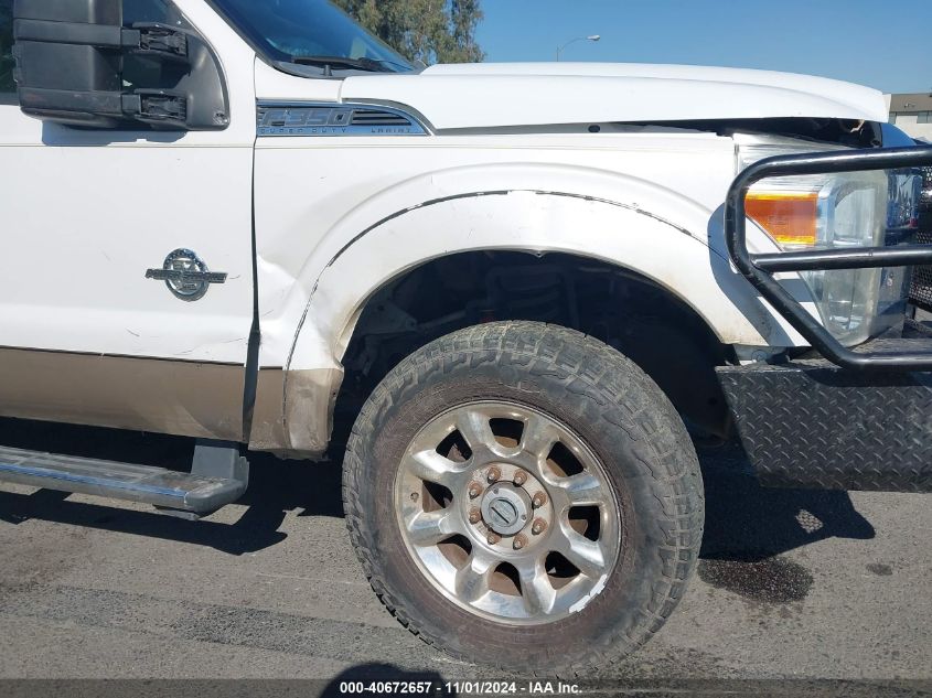 2014 Ford F-350 Lariat VIN: 1FT8W3BT9EEA31560 Lot: 40672657