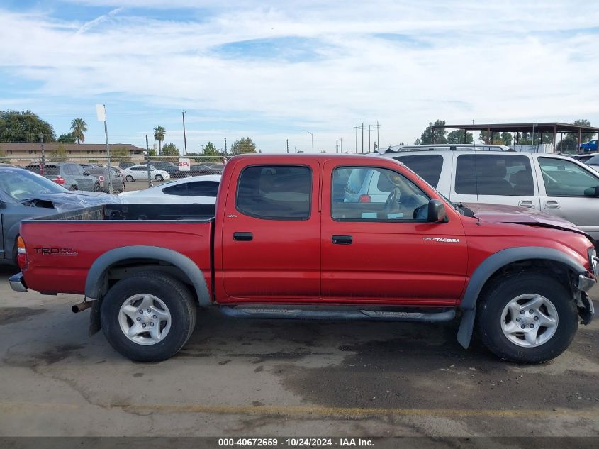 2003 Toyota Tacoma Double Cab Prerunner VIN: 5TEGM92N43Z229379 Lot: 40672659