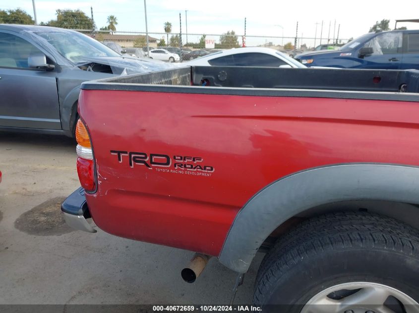 2003 Toyota Tacoma Double Cab Prerunner VIN: 5TEGM92N43Z229379 Lot: 40672659