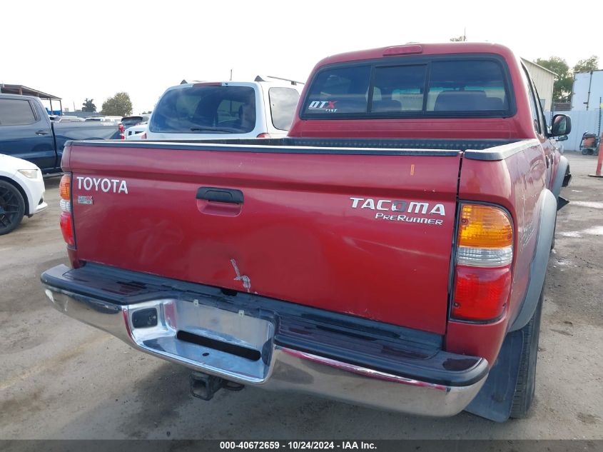 2003 Toyota Tacoma Double Cab Prerunner VIN: 5TEGM92N43Z229379 Lot: 40672659