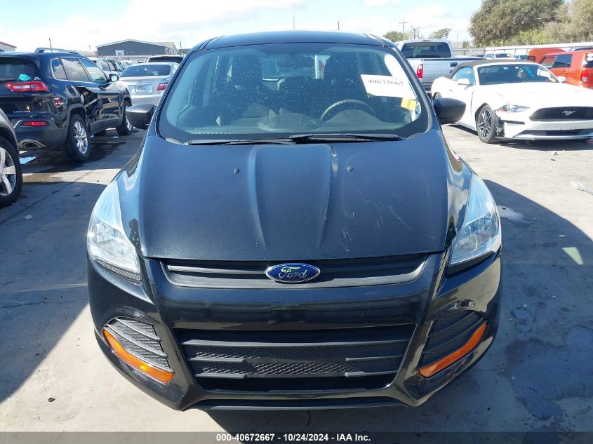 2014 Ford Escape S VIN: 1FMCU0F76EUD57927 Lot: 40672667