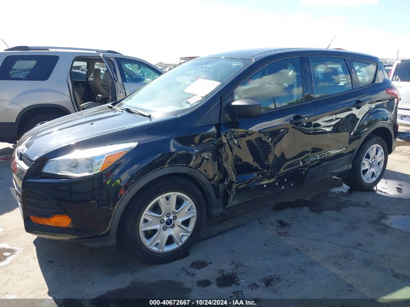 2014 Ford Escape S VIN: 1FMCU0F76EUD57927 Lot: 40672667