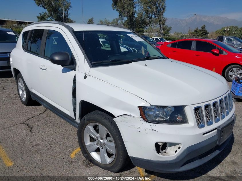 2016 Jeep Compass Sport VIN: 1C4NJCBA9GD743821 Lot: 40672680